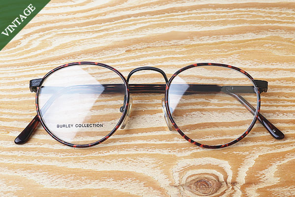 vtg-415 burley collection leopard rim with round  frames